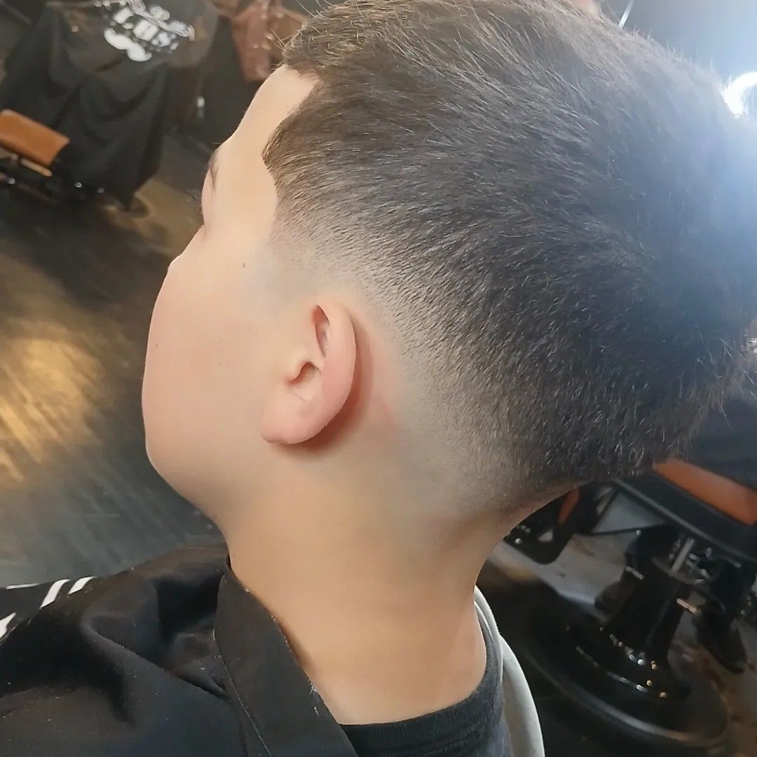Low skin fade with line up